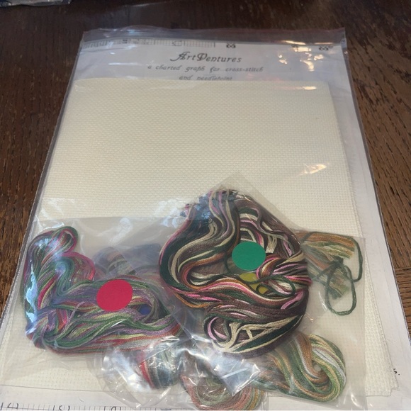 ART VENTURES Counted Cross Stitch/Needlepoint Chart - SUPERSTITION MOUNTAINS NIP - Picture 3 of 6